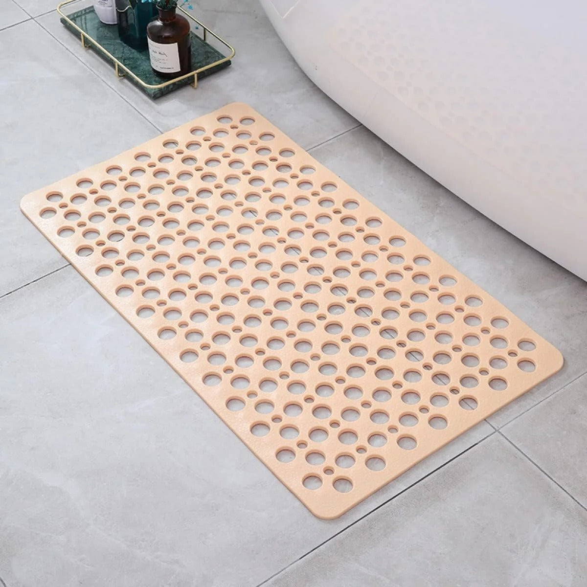 Tapis de douche antidérapant pour la sécurité de la salle de bain