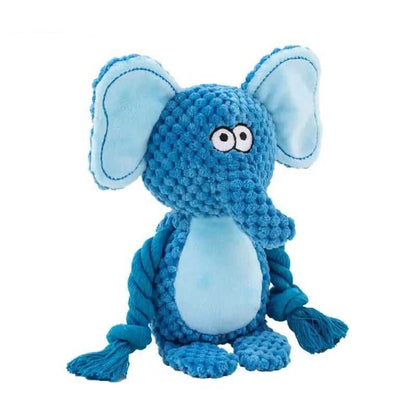 Jouet à mâcher en peluche Pieuvre avec couineur pour chiens