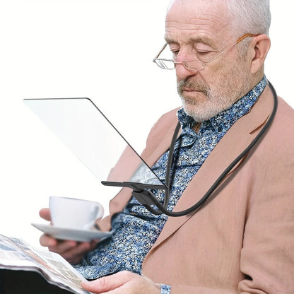 Adjustable Gooseneck Magnifier with Hands-Free Stand for Hobbies, Crafts, and Close-Up Work | Desktop Magnifying Tool for Seniors, Readers,