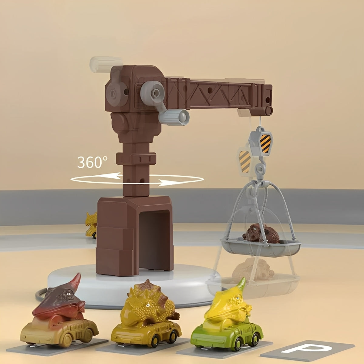 Jouet véhicule 2-en-1 Dinosaure pour enfants amusants
