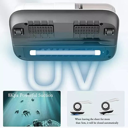 Aspirateur portatif UV pour éliminer les acariens