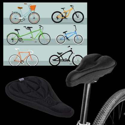Coussin de Selle de Vélo Confort Gel avec Amorti