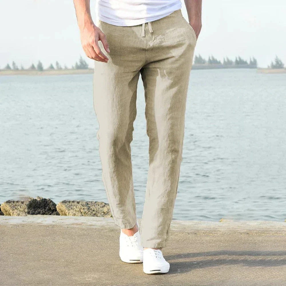Pantalon d'été décontracté confortable pour homme