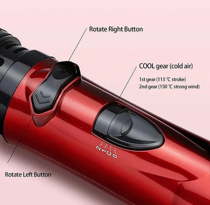 Brosse Coiffante Sèche-Cheveux Rotative à 360°
