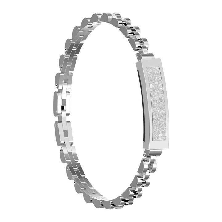 Bracelet en chaîne argenté tendance pour femme
