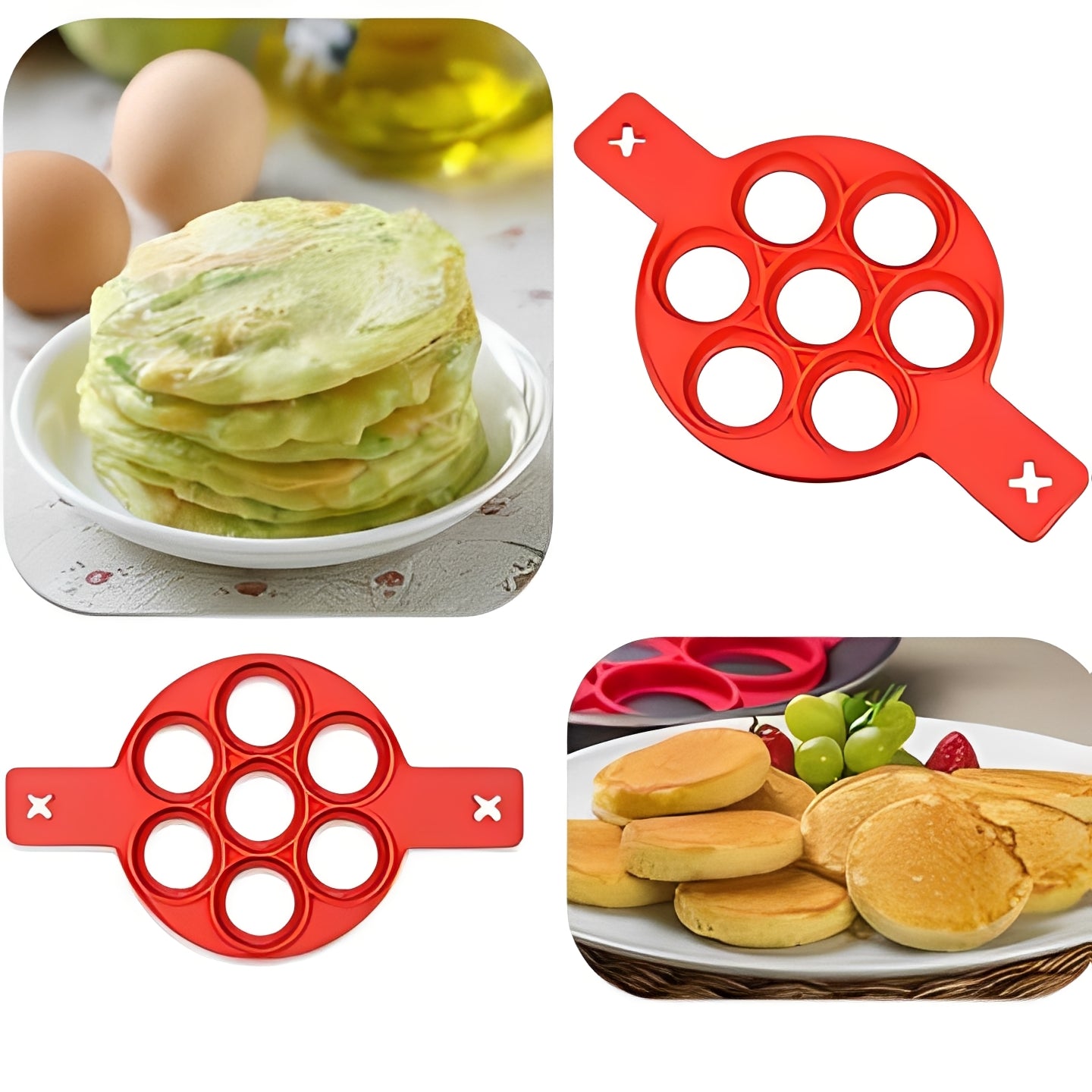 Poêle facile à retourner pour crêpes et pancakes