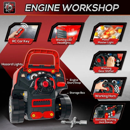 Kit de jeu moteur de grand camion pour enfants