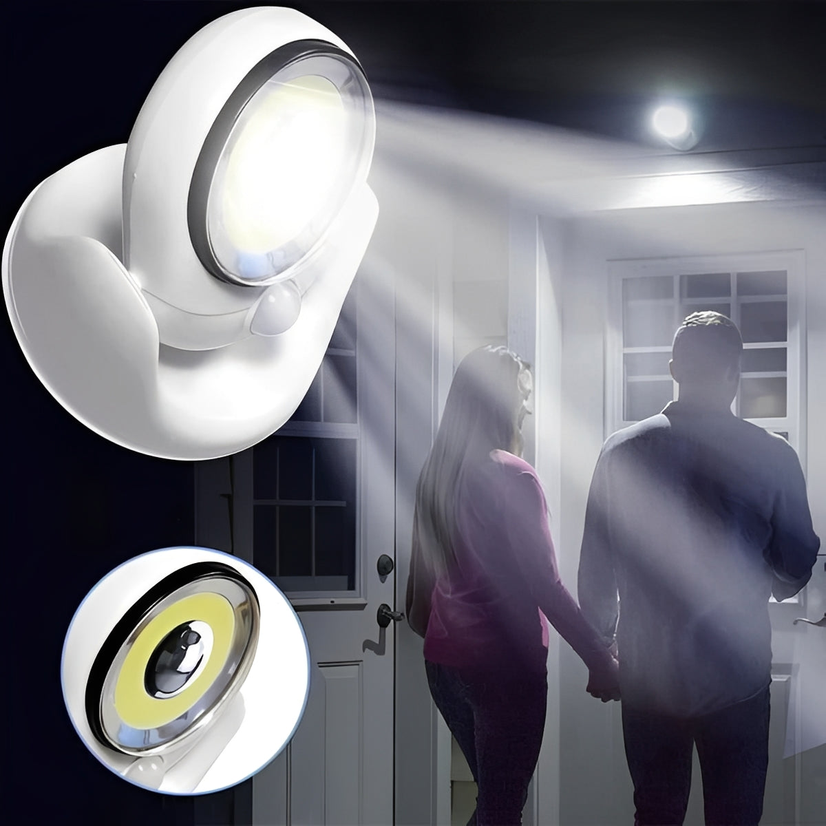 Veilleuse LED automatique pour la maison et le jardin