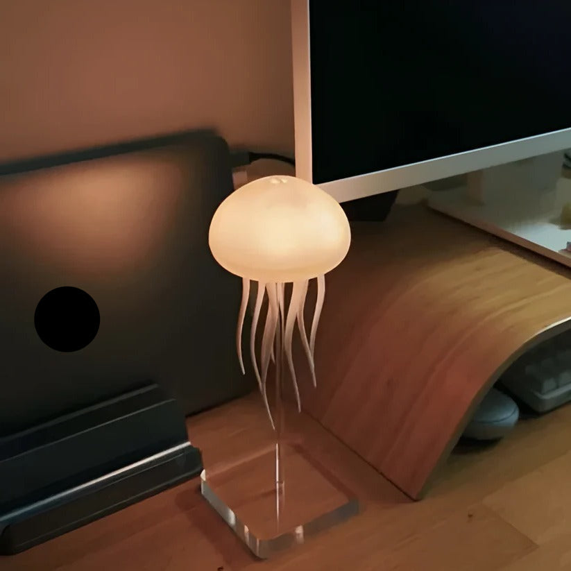 Lampe de table méduses LED colorées intelligentes