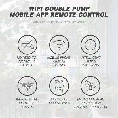 Kit d'arrosage automatique Smart Garden avec 20 goutteurs