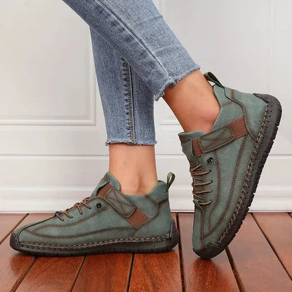 Chaussures à enfiler confortables pour femme avec semelle intérieure souple