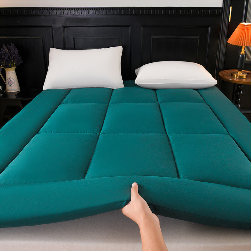 Surmatelas à plateau-coussin avec poches profondes, surmatelas moelleux lavable en machine, surmatelas pour chambre d'amis