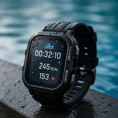 Durable Athletic Watch with Advanced Multi Function Display - Ortekor