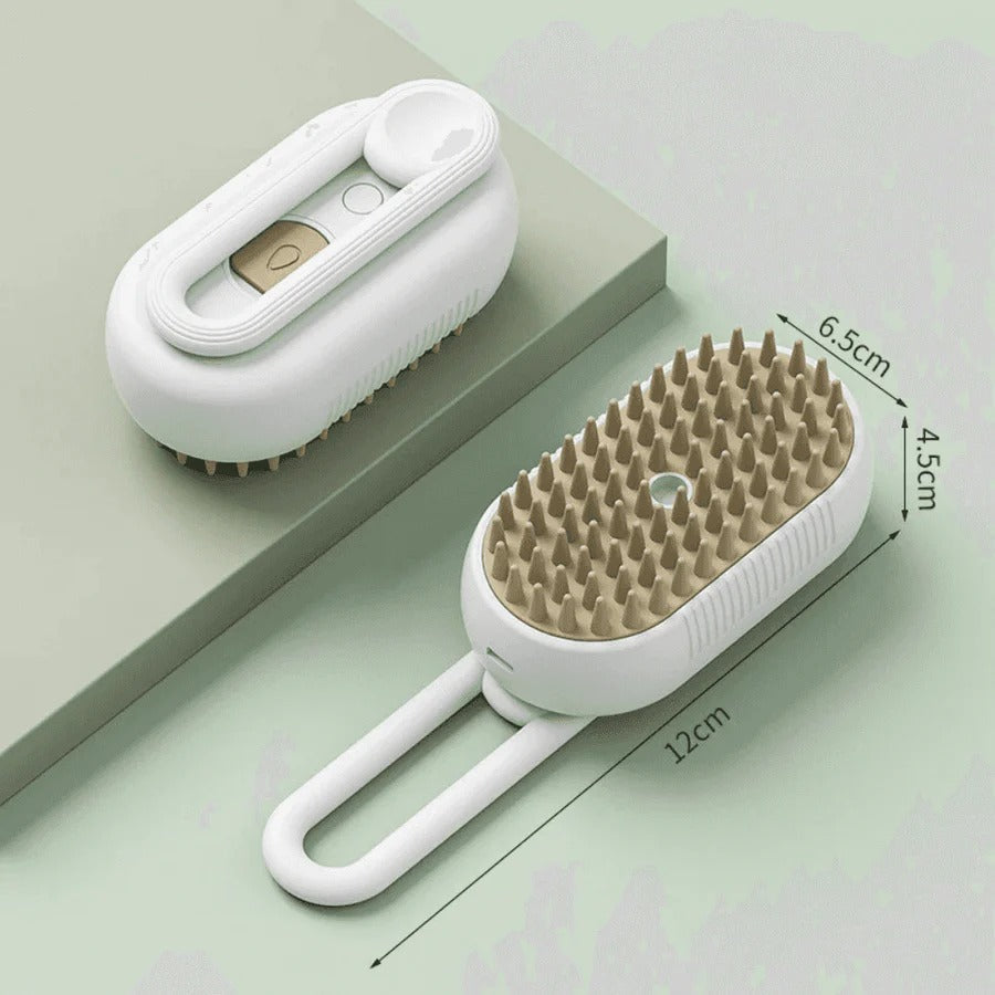 Trousse de toilettage pour animaux de compagnie avec vapeur et outil démêlant