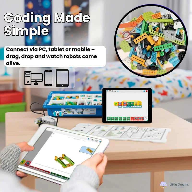 Kit de construction de robot interactif et amusant pour les enfants
