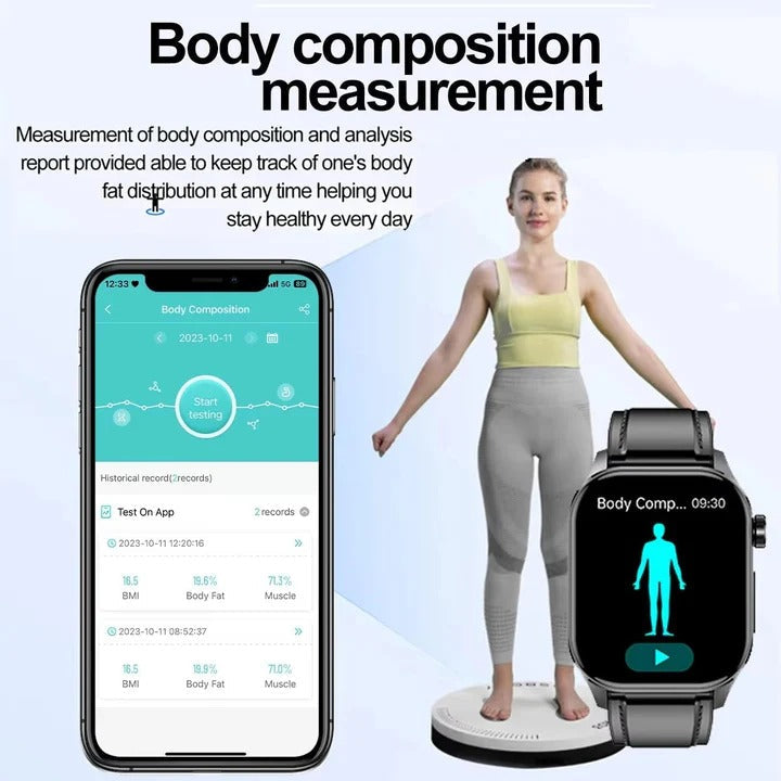 Montre de sport simple pour seniors
