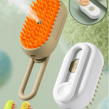 Trousse de toilettage pour animaux de compagnie avec vapeur et outil démêlant
