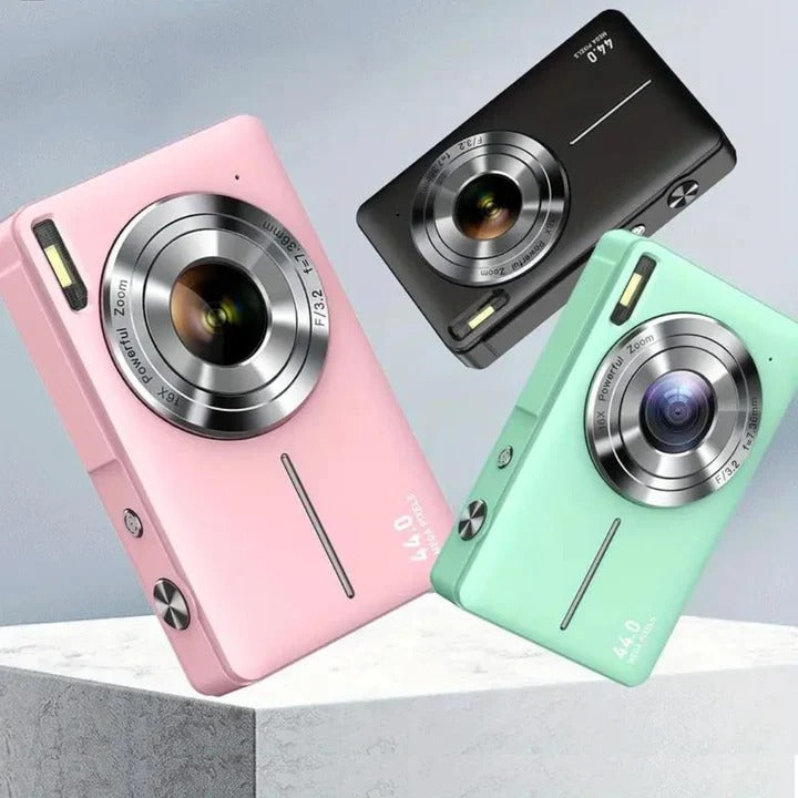 Mini appareil photo numérique rétro classique avec écran LCD