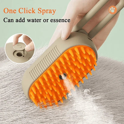 Trousse de toilettage pour animaux de compagnie avec vapeur et outil démêlant