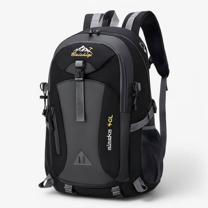 Prêt pour l'aventure | Sac à dos de voyage imperméable | Confort ergonomique pour la randonnée et l'usage quotidien