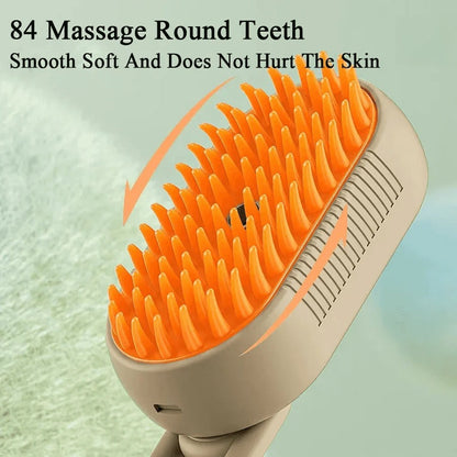 Trousse de toilettage pour animaux de compagnie avec vapeur et outil démêlant