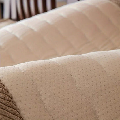 Housse de canapé douce et moelleuse avec rembourrage supplémentaire