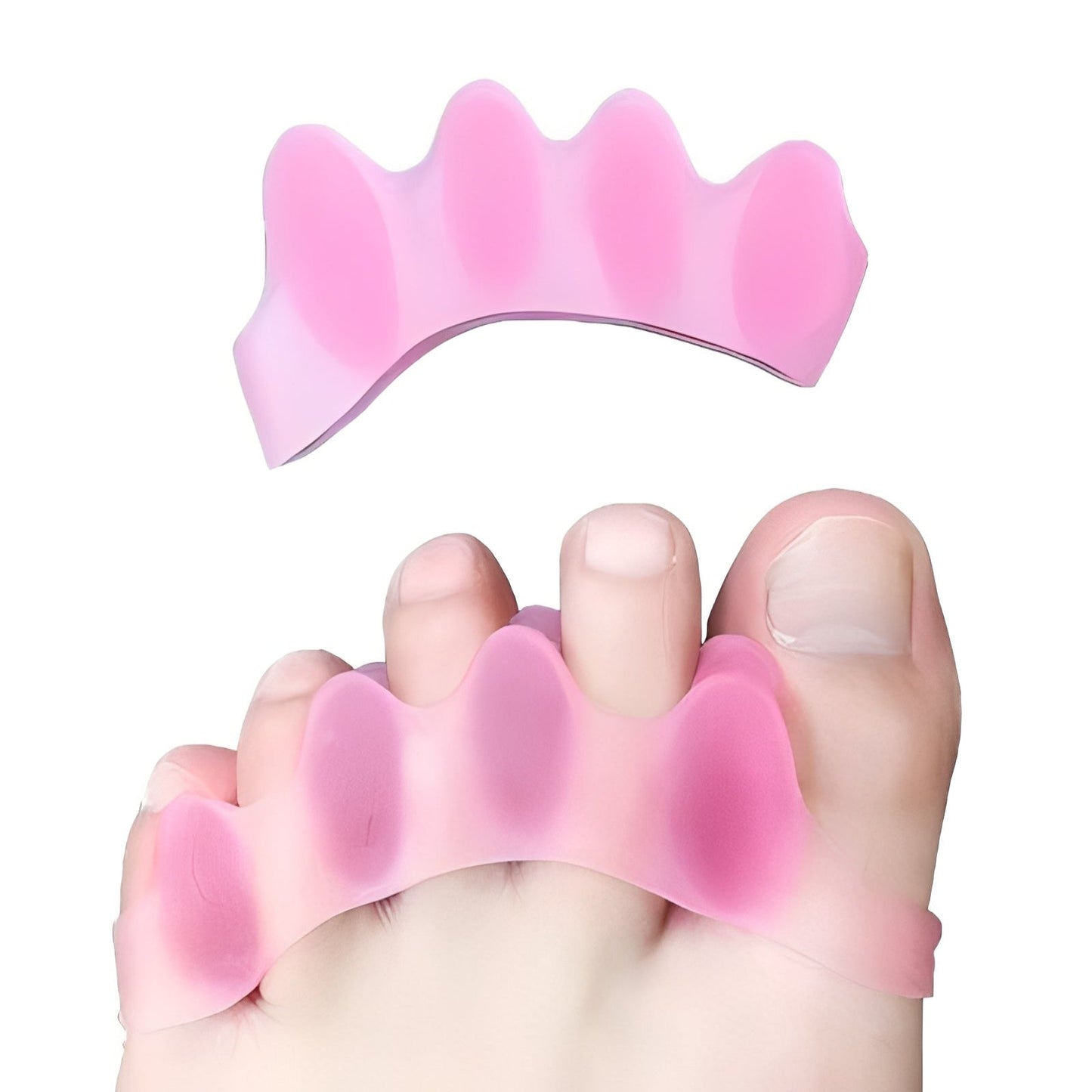 Bandes orthopédiques séparatrices d'orteils en gel