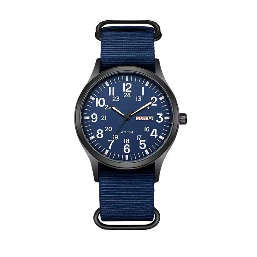 Montre de sport pour homme robuste et résistante à l'eau