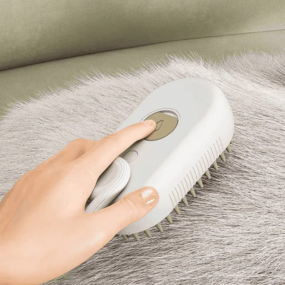 Trousse de toilettage pour animaux de compagnie avec vapeur et outil démêlant
