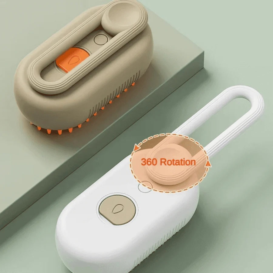 Trousse de toilettage pour animaux de compagnie avec vapeur et outil démêlant