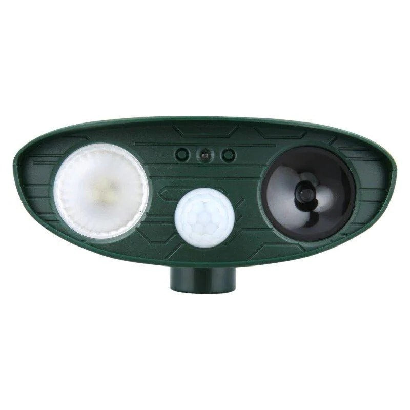 Lampe solaire répulsive pour animaux d'extérieur