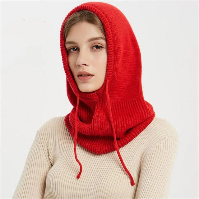Bonnet en cachemire chaud et douillet avec bord côtelé doux