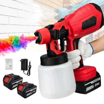 Portable Electric Paint Gun with Adjustable Nozzle - Ortekor