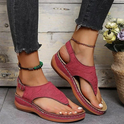 Sandales orthopédiques confortables pour femmes avec semelles souples