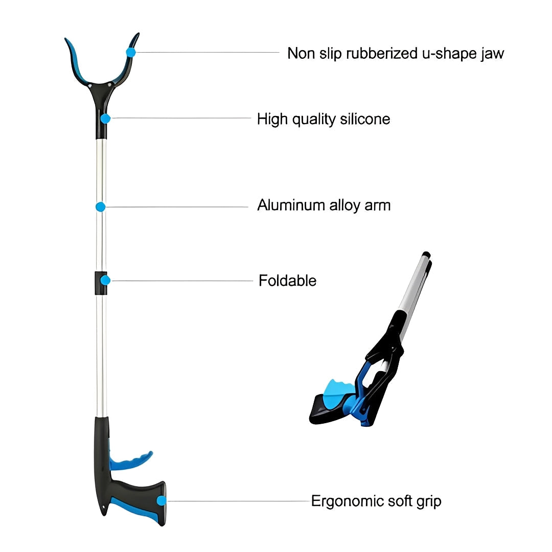 Outil de préhension flexible pour les espaces restreints