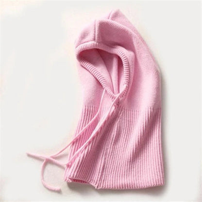 Bonnet en cachemire chaud et douillet avec bord côtelé doux