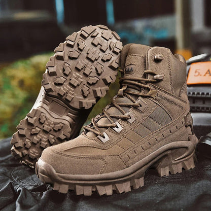 Bottes de neige thermiques imperméables pour hommes avec semelles intérieures isolantes