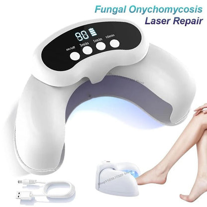 Outil laser compact pour les soins des ongles à domicile