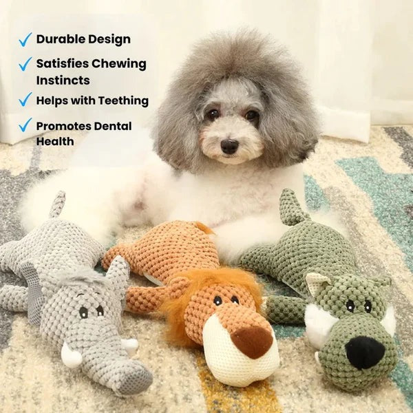 Peluche douce et camarade de jeu durable