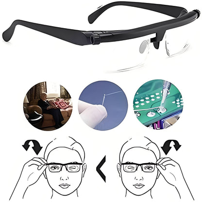 Lunettes de lecture sans ordonnance avec contrôle facile de la mise au point