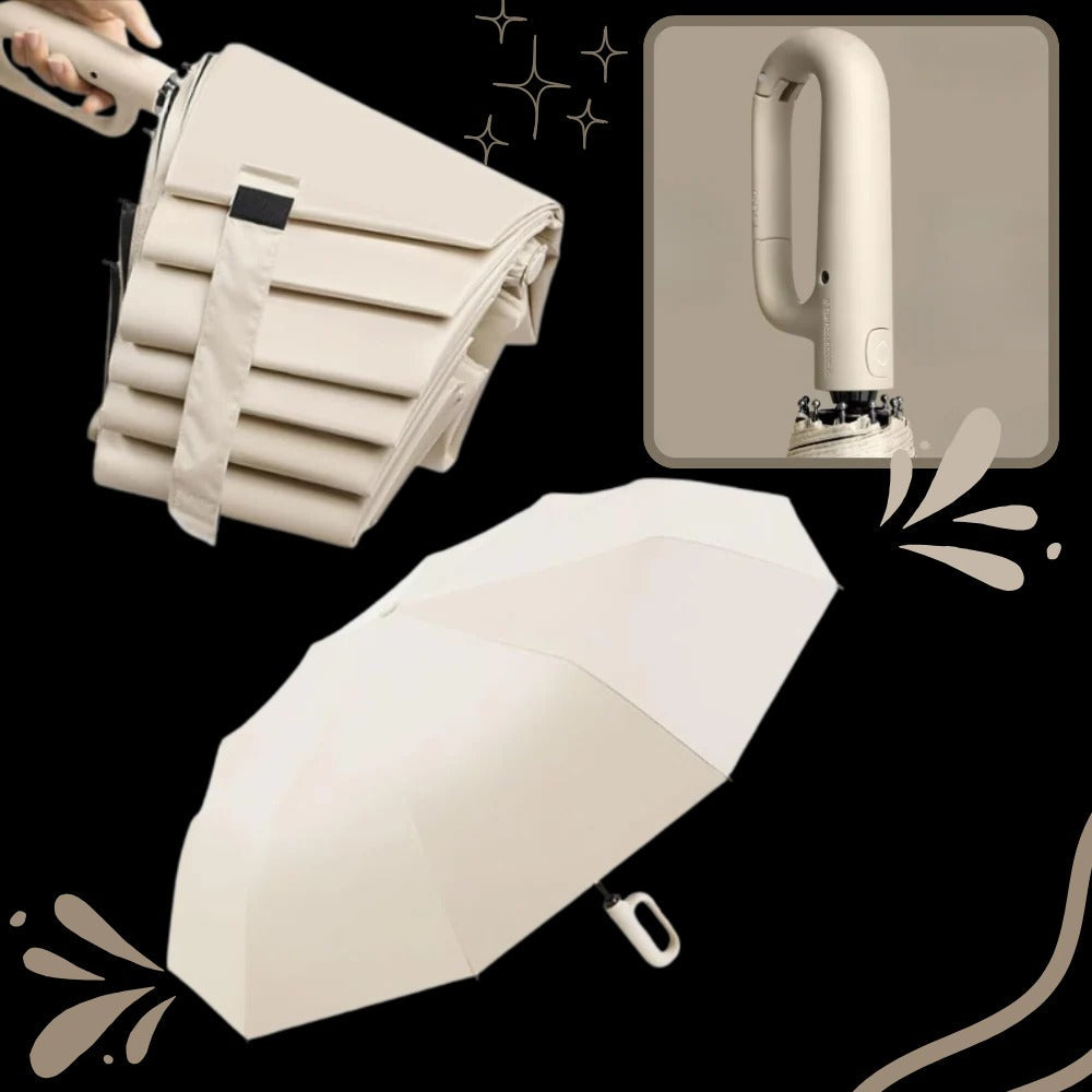 Parapluie de tempête compact et imperméable