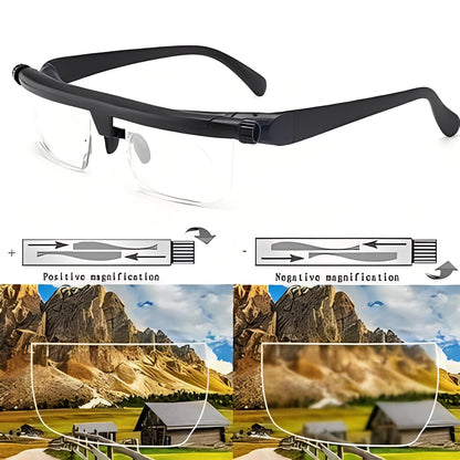 Lunettes de lecture sans ordonnance avec contrôle facile de la mise au point