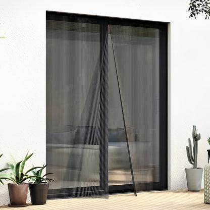 Moustiquaire de porte magnétique pour la protection contre les insectes