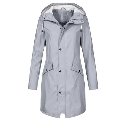Imperméable respirant et résistant à l'eau pour femme