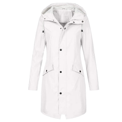 Imperméable respirant et résistant à l'eau pour femme