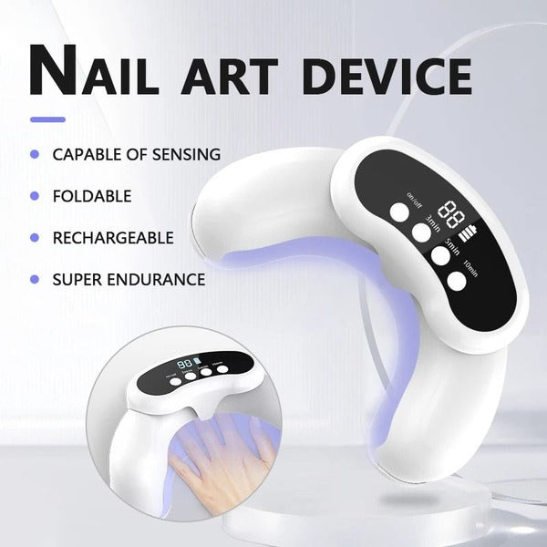 Outil laser compact pour les soins des ongles à domicile