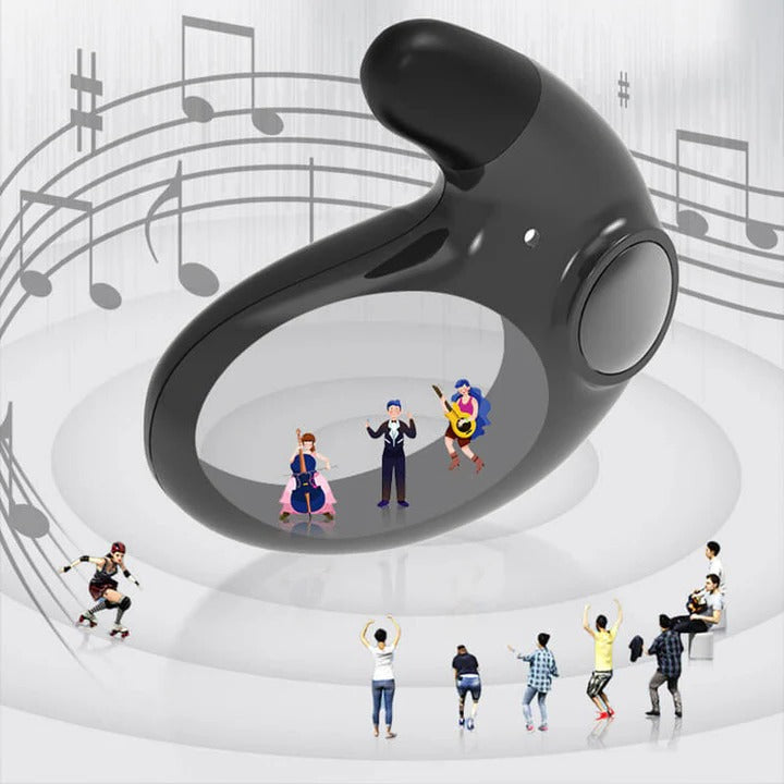 Écouteurs Bluetooth compacts avec micro et étui de recharge