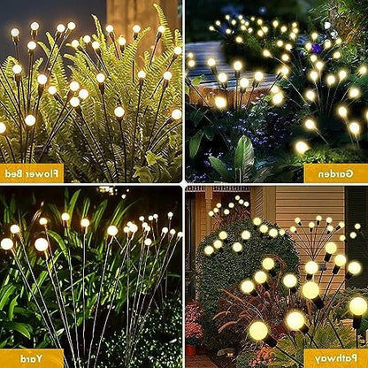 Lanternes de jardin rustiques d'extérieur