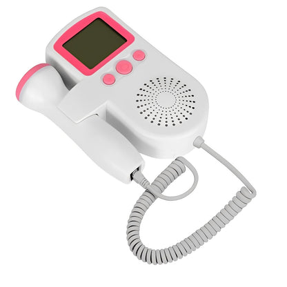 Moniteur portable de rythme cardiaque de bébé avec écran et audio