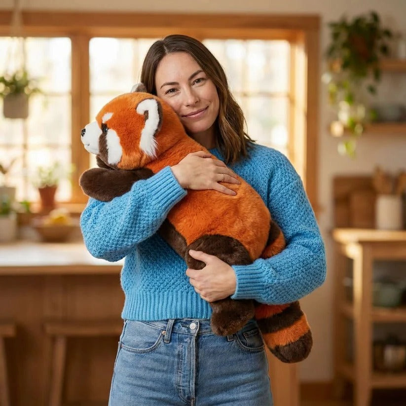 Peluche lestée Panda pour le soulagement
